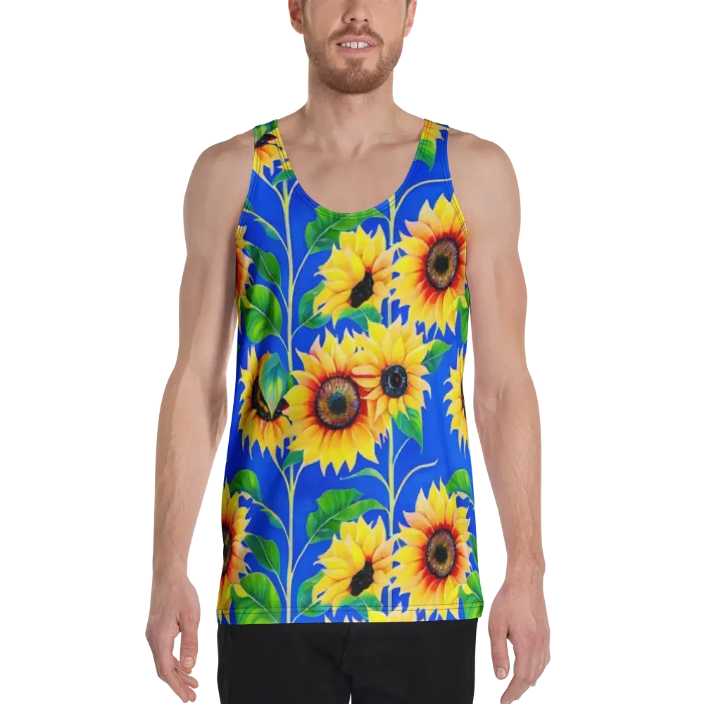 Sunlit Canopy on Men's Tank Top — Front