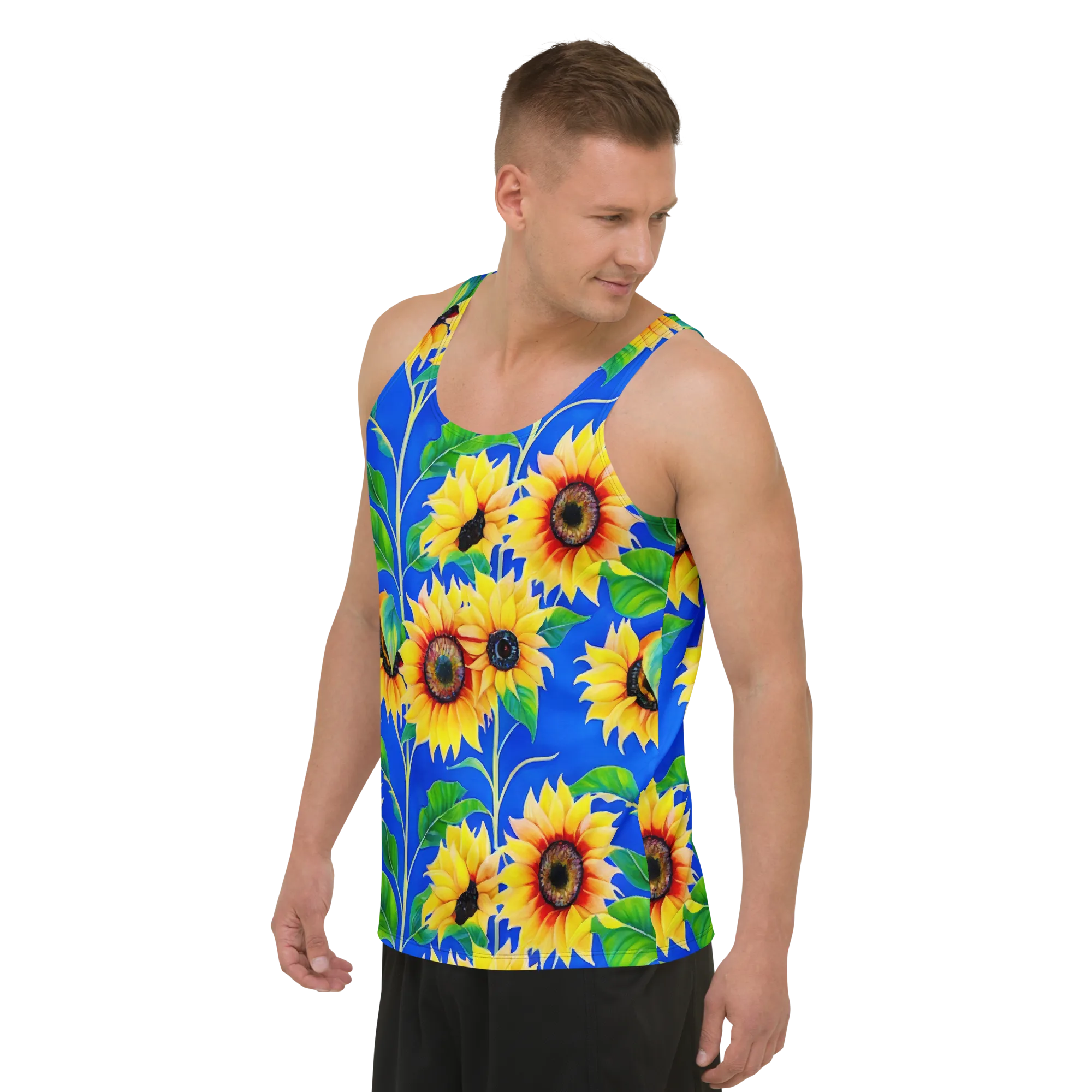 Sunlit Canopy on Men's Tank Top — Front print