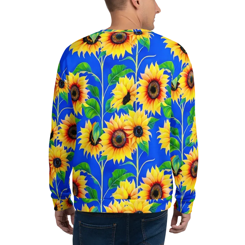 Sunlit Canopy on Sweatshirt — Back