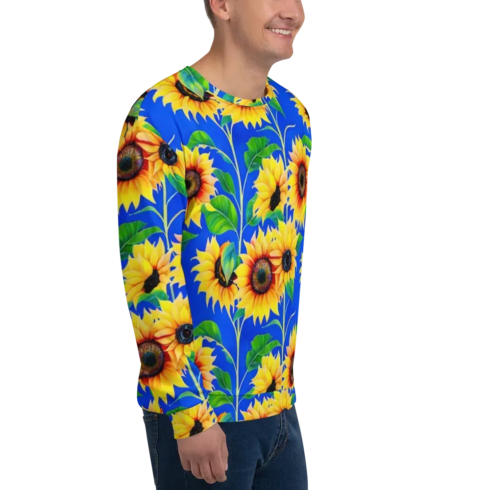 Sunlit Canopy on Sweatshirt — Right Front