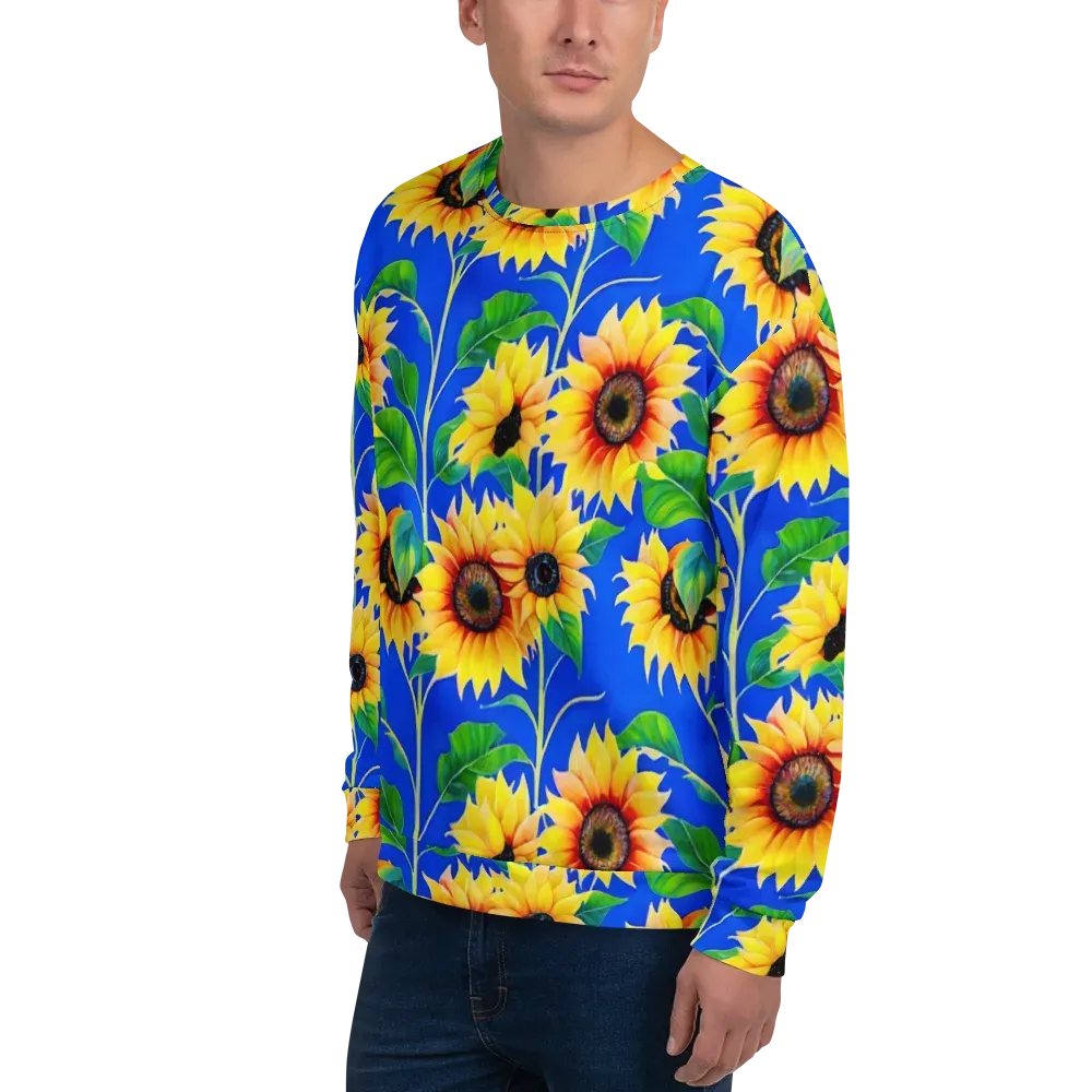Sunlit Canopy on Sweatshirt — Left Front