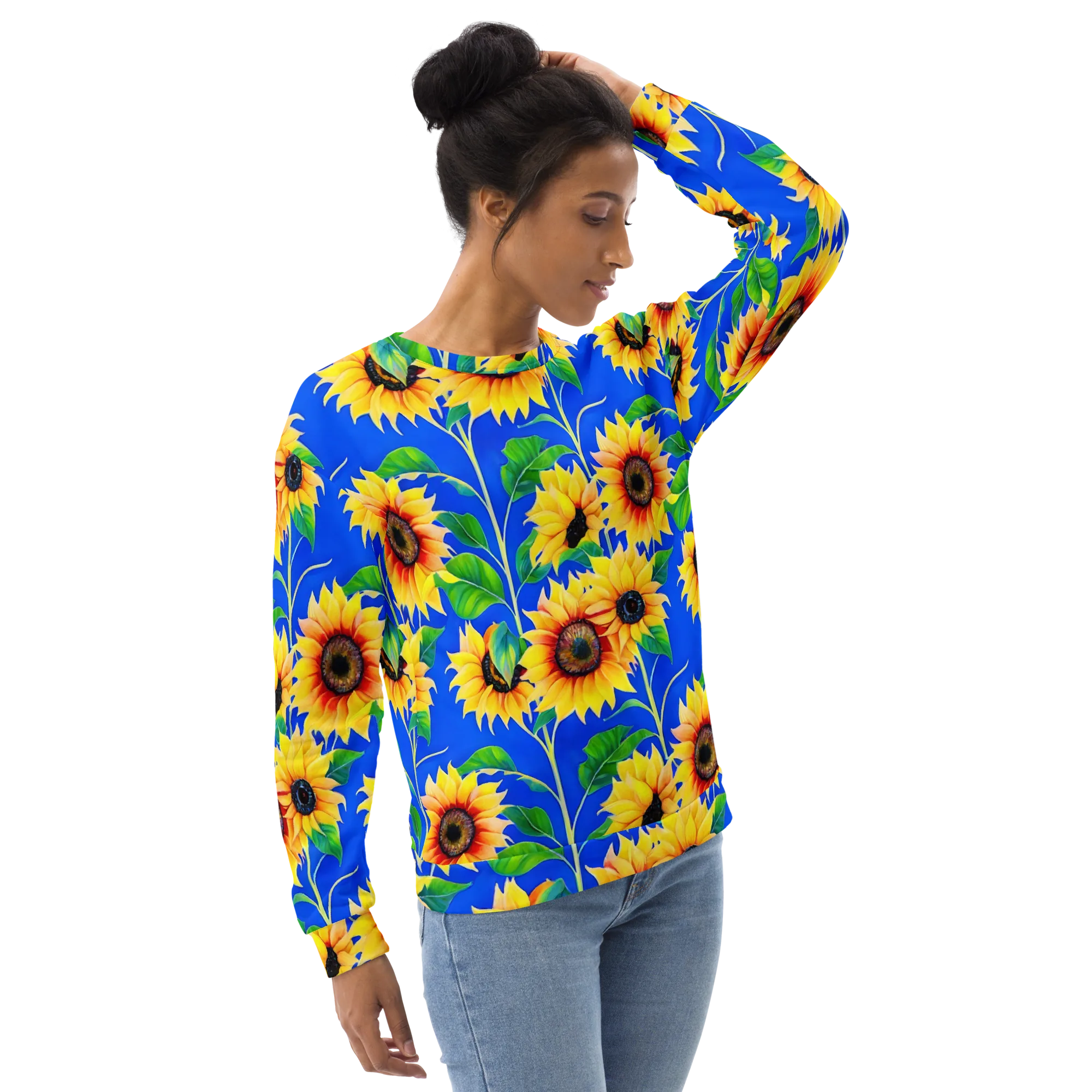 Sunlit Canopy on Sweatshirt — Right sleeve