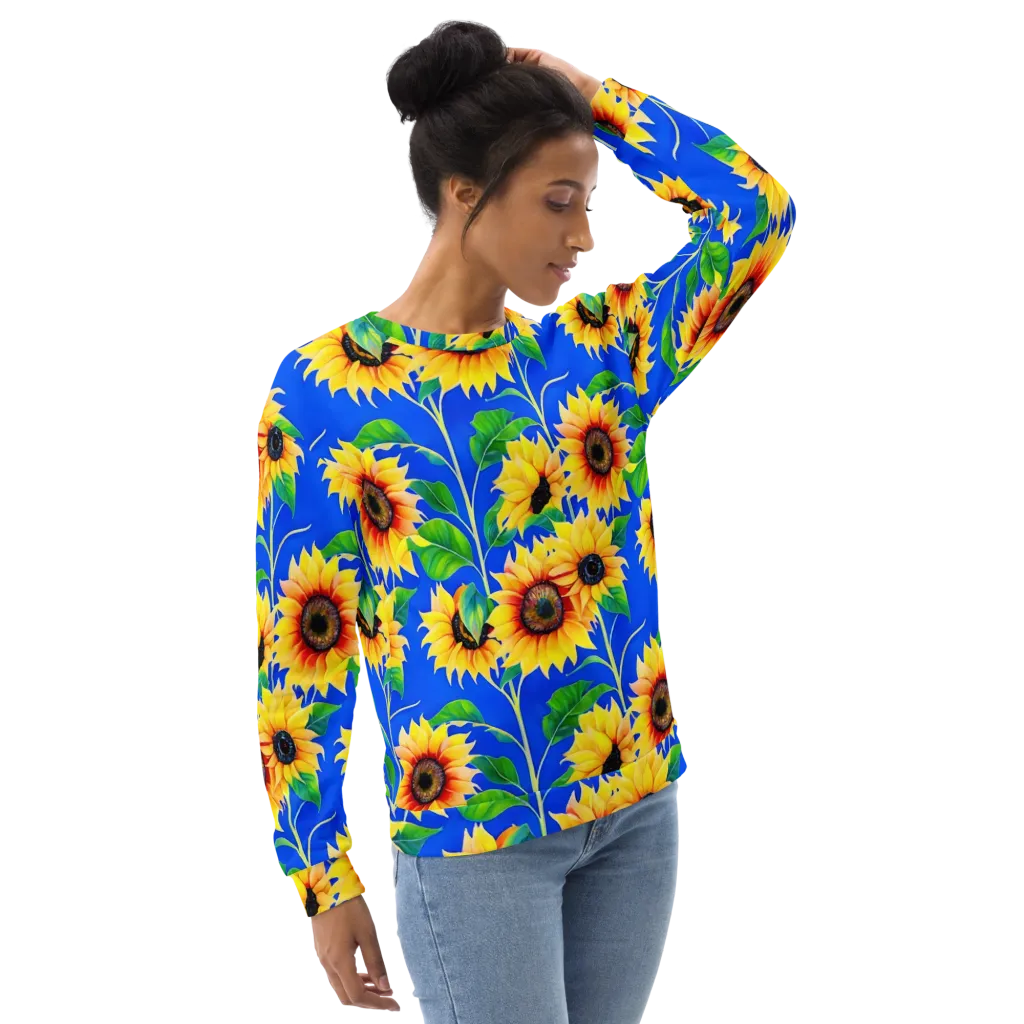 Sunlit Canopy on Sweatshirt — Right sleeve