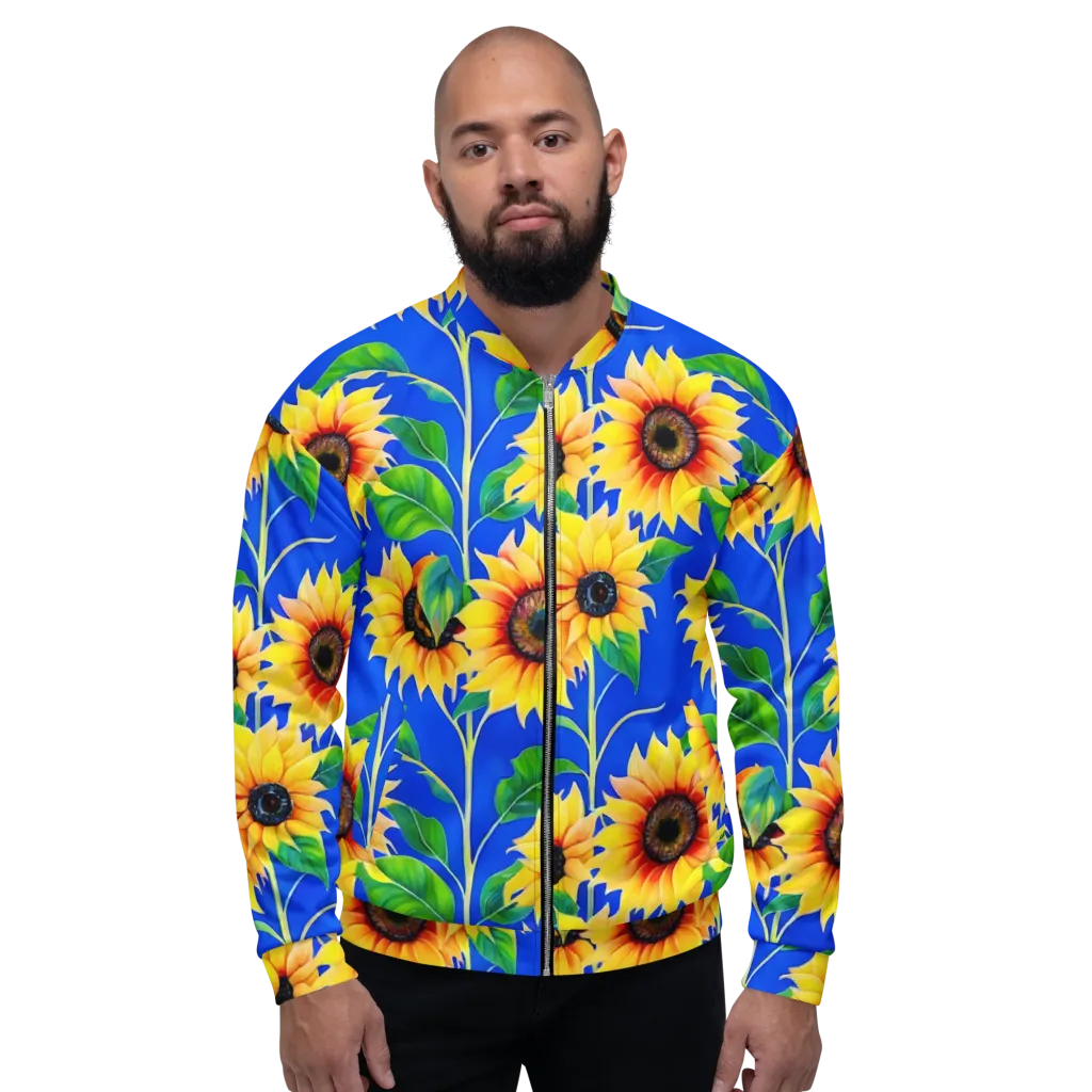 Sunlit Canopy on Bomber Jacket — Front