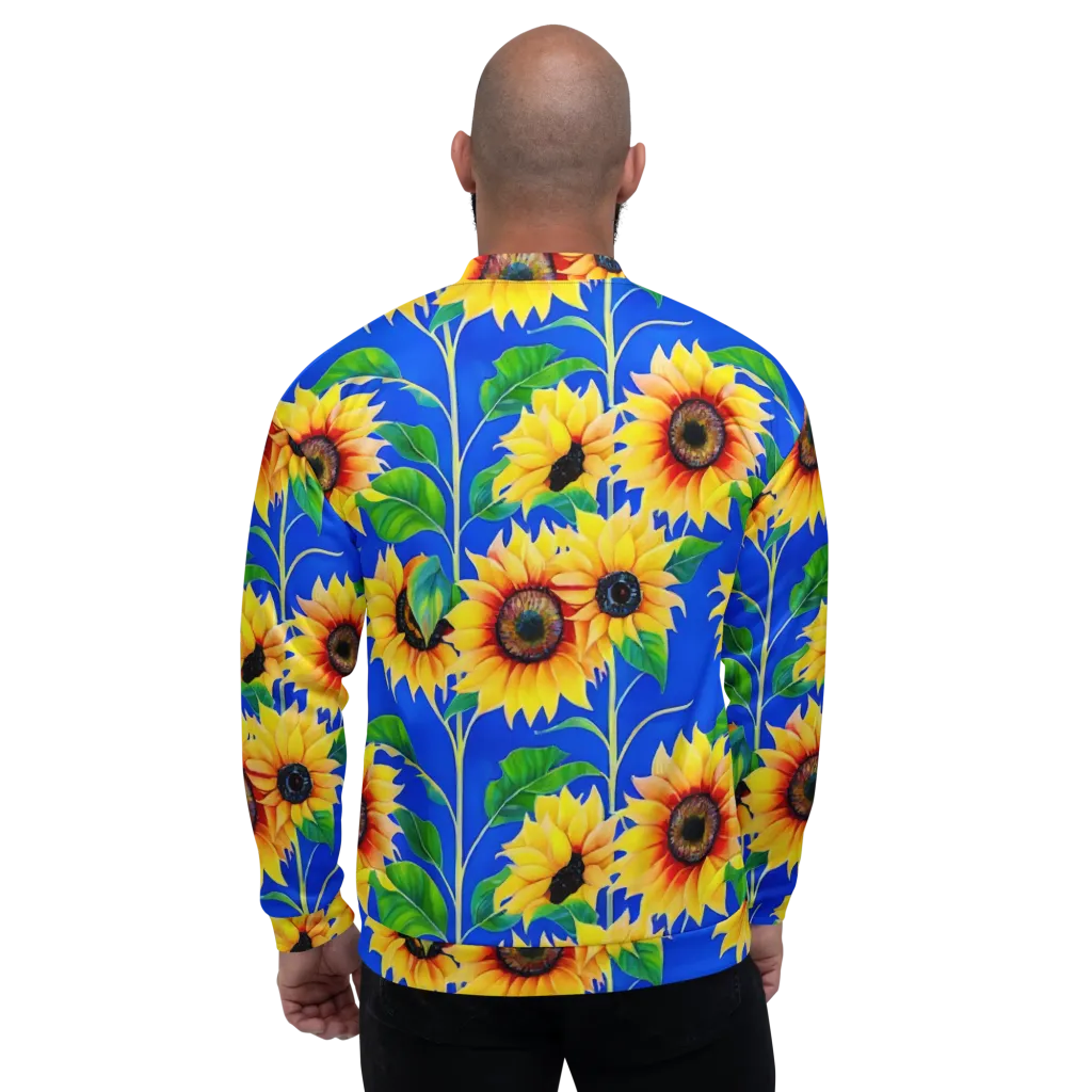 Sunlit Canopy on Bomber Jacket — Back