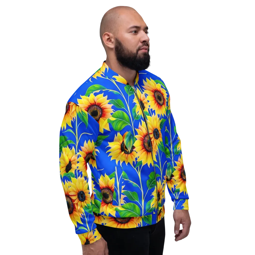 Sunlit Canopy on Bomber Jacket — Right sleeve