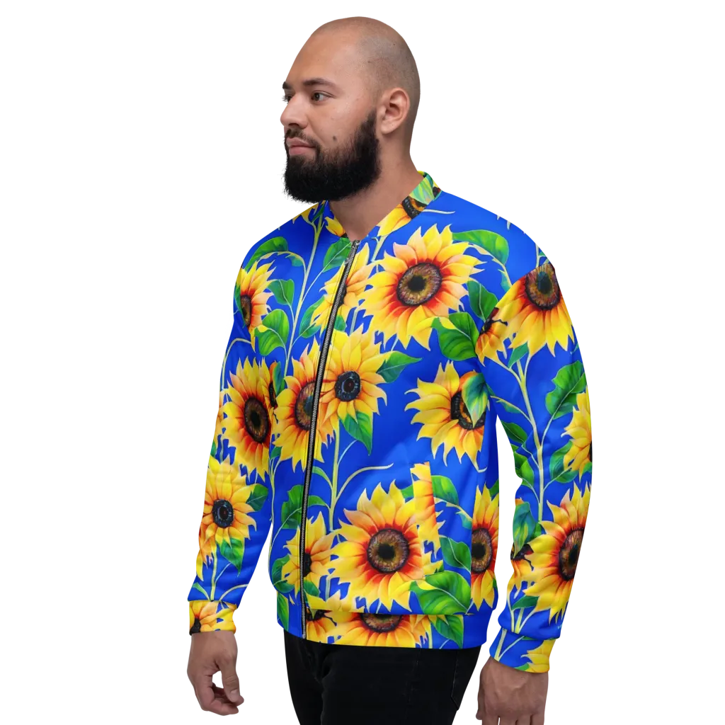 Sunlit Canopy on Bomber Jacket — Left