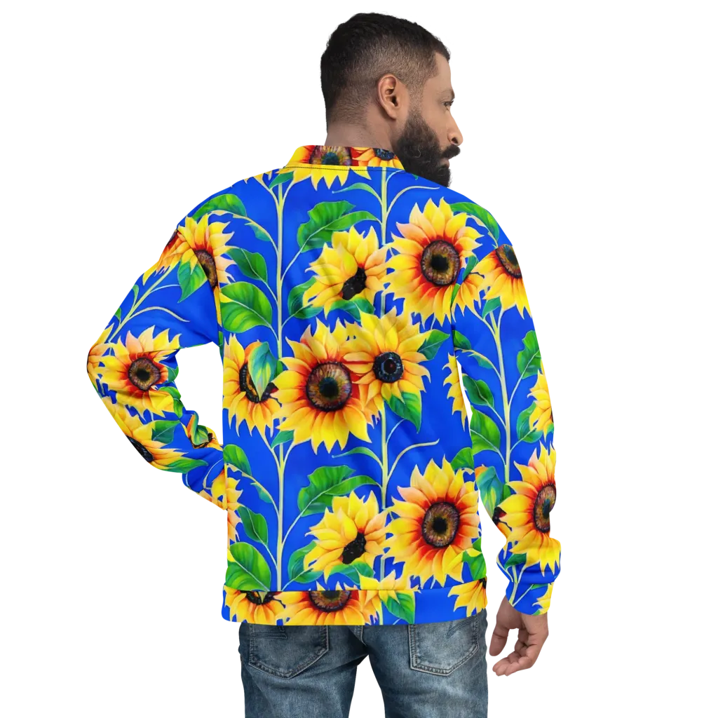 Sunlit Canopy on Bomber Jacket — Back print