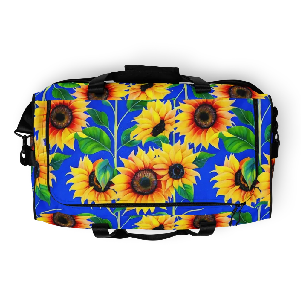 Sunlit Canopy on Duffle Bag — Top print