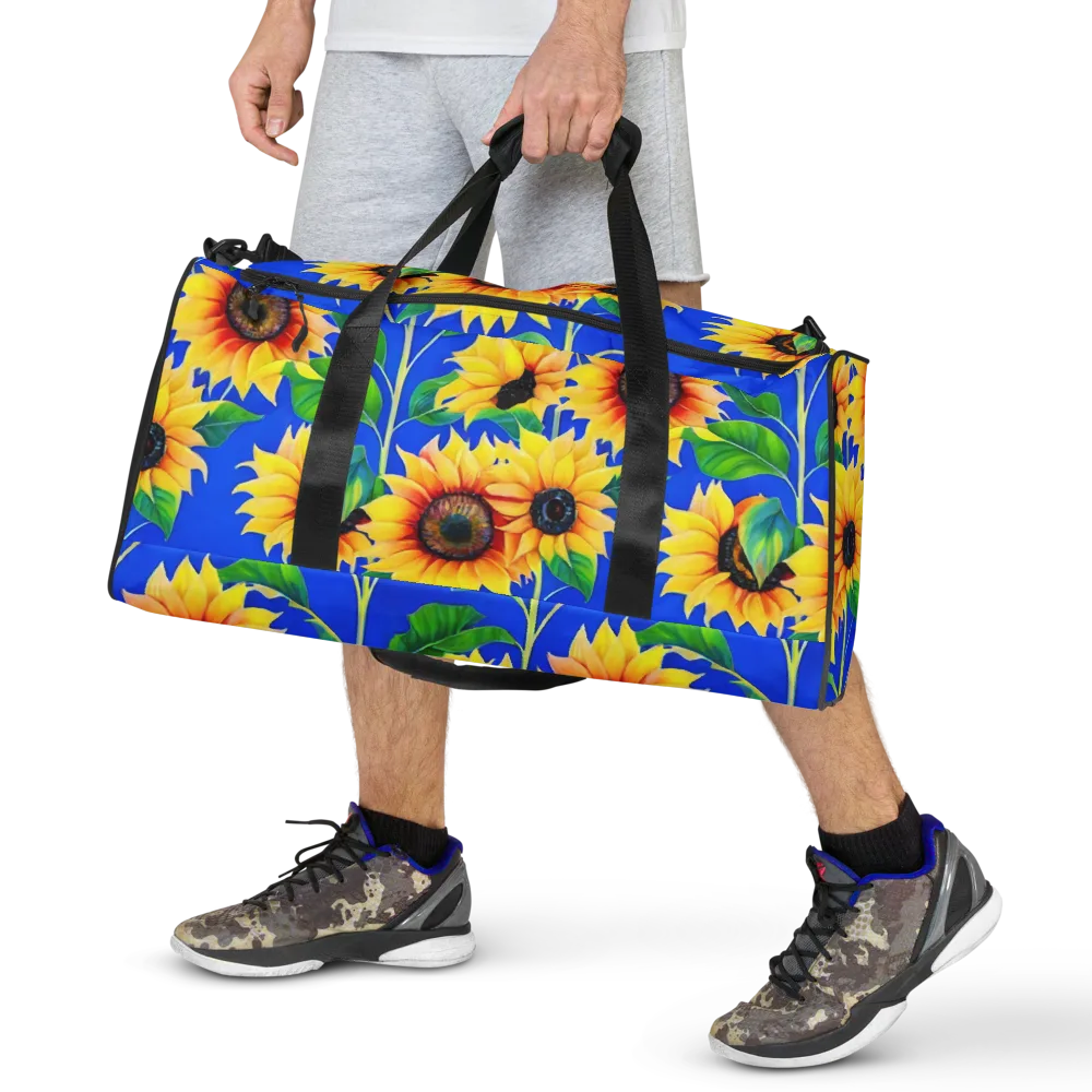 Sunlit Canopy on Duffle Bag — Back print