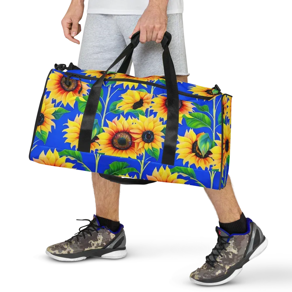 Sunlit Canopy on Duffle Bag — Back print