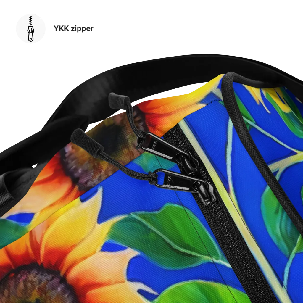 Sunlit Canopy on Duffle Bag — Front print