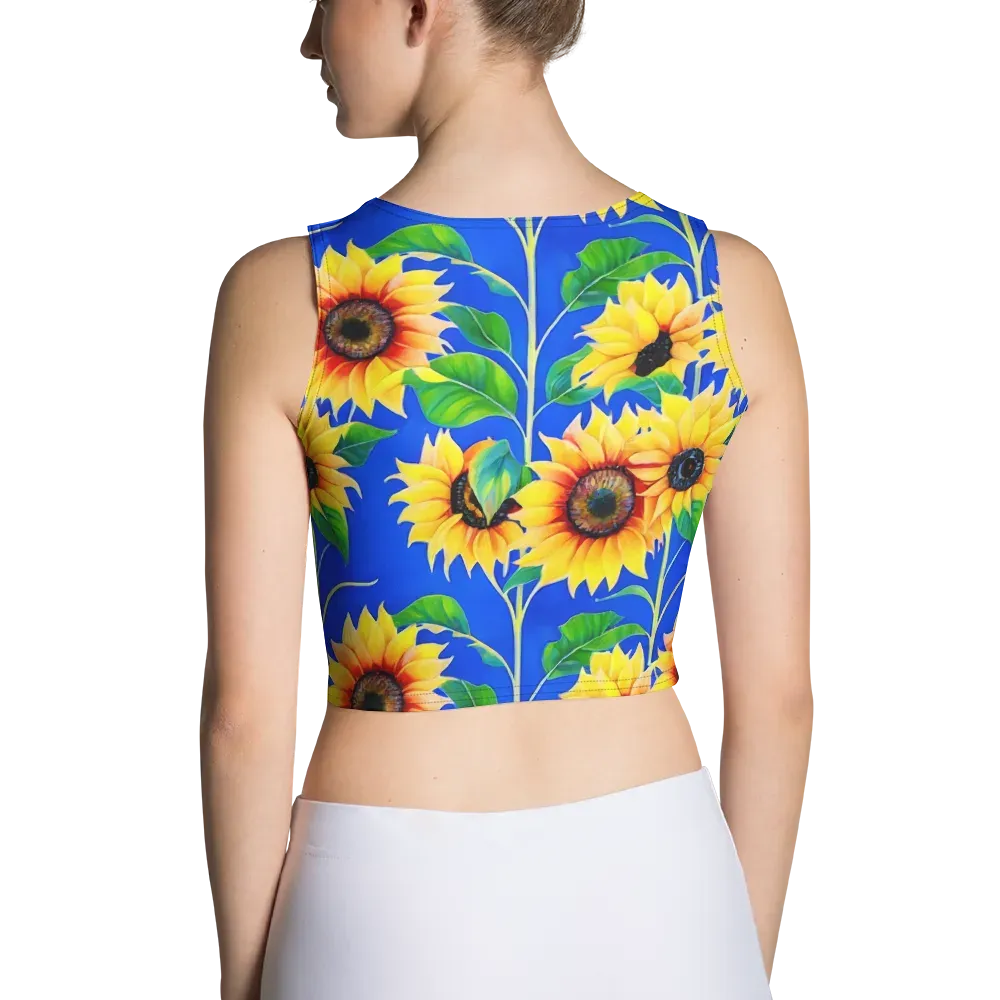 Sunlit Canopy on Crop Top — Back