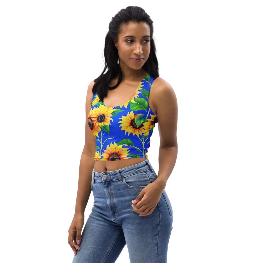 Sunlit Canopy on Crop Top — Print file