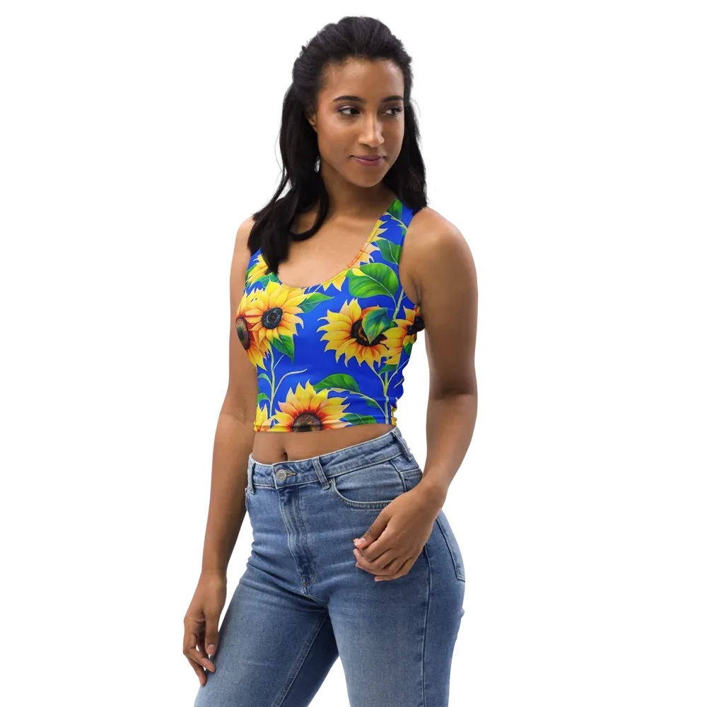 Sunlit Canopy on Crop Top — Print file
