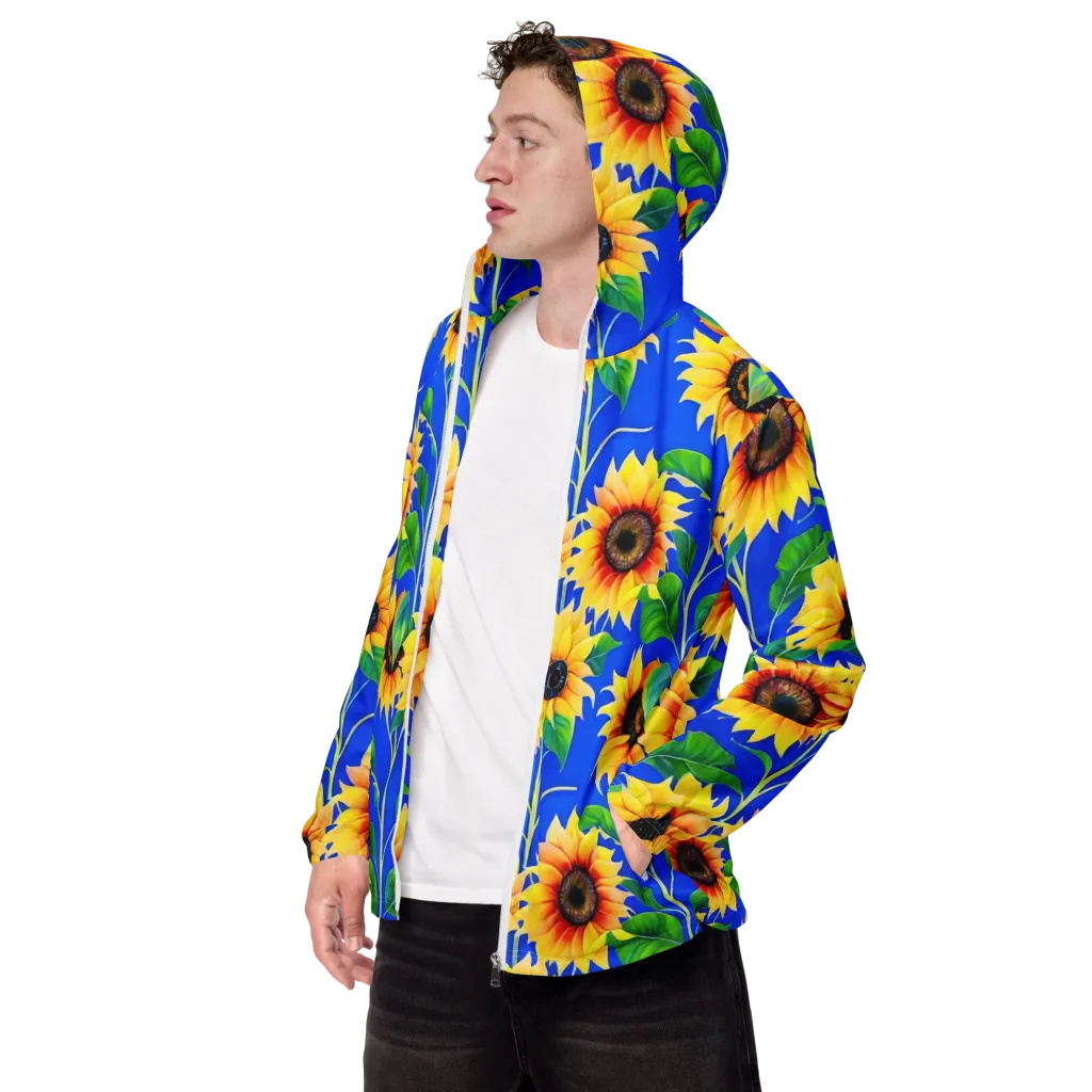 Sunlit Canopy on Men's Windbreaker — Left Front
