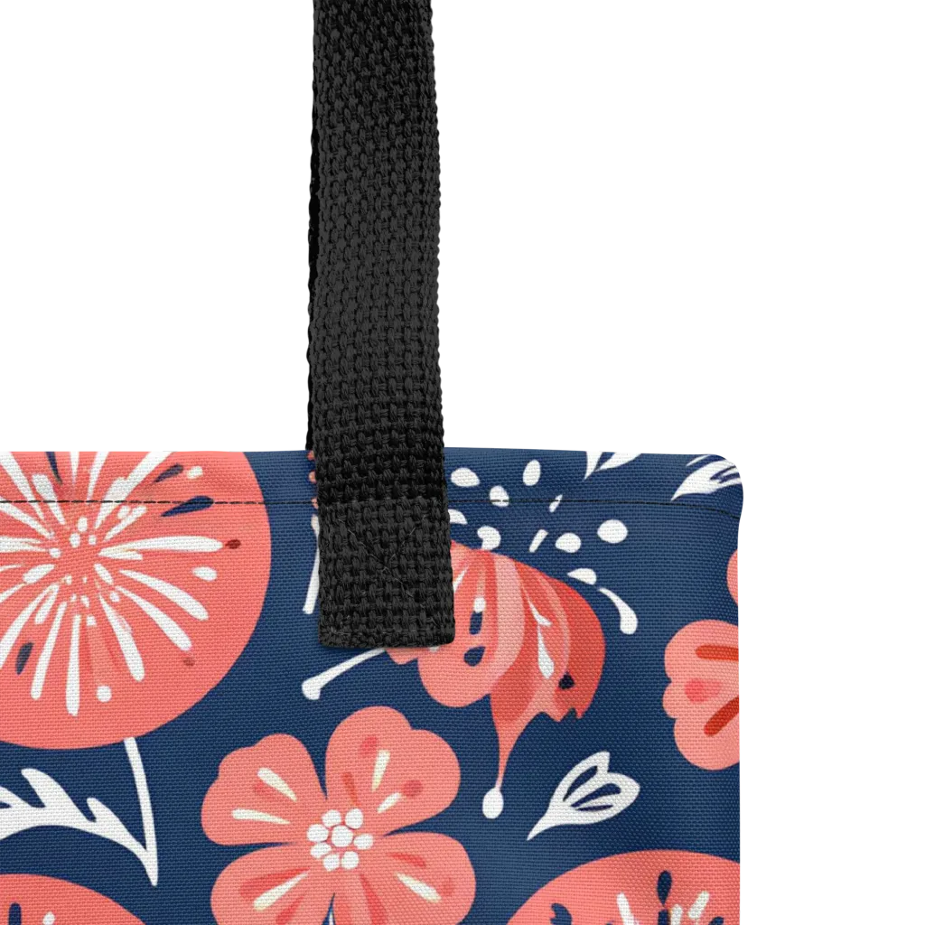 Midnight Bloom on Tote Bag — Product details