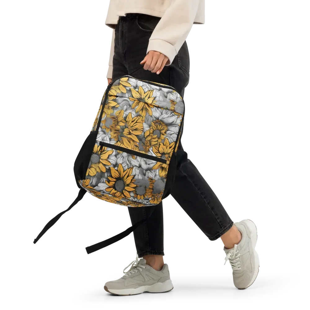 Gilded Garden on Utility Backpack — Front 2