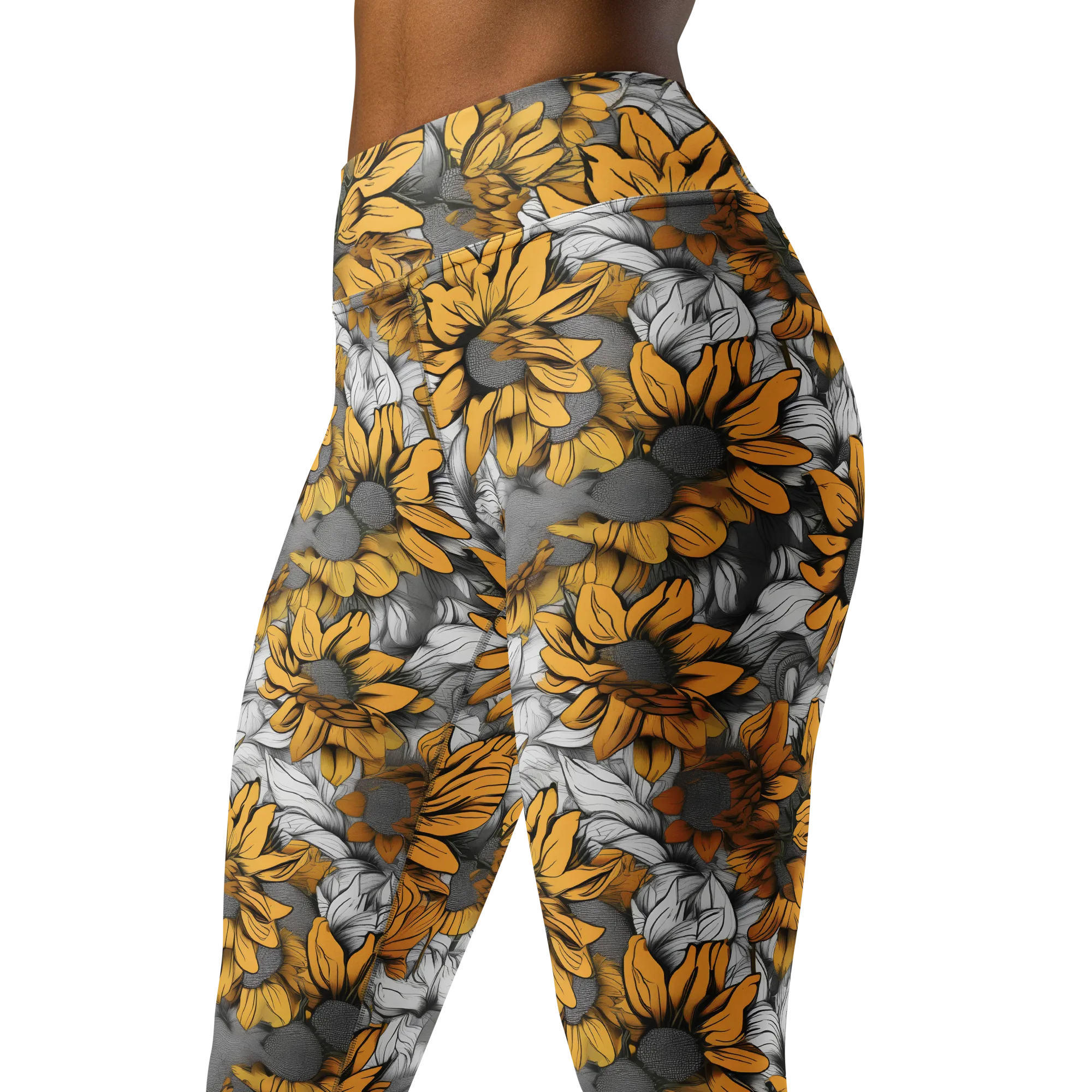 Gilded Garden on Yoga Leggings — Print file
