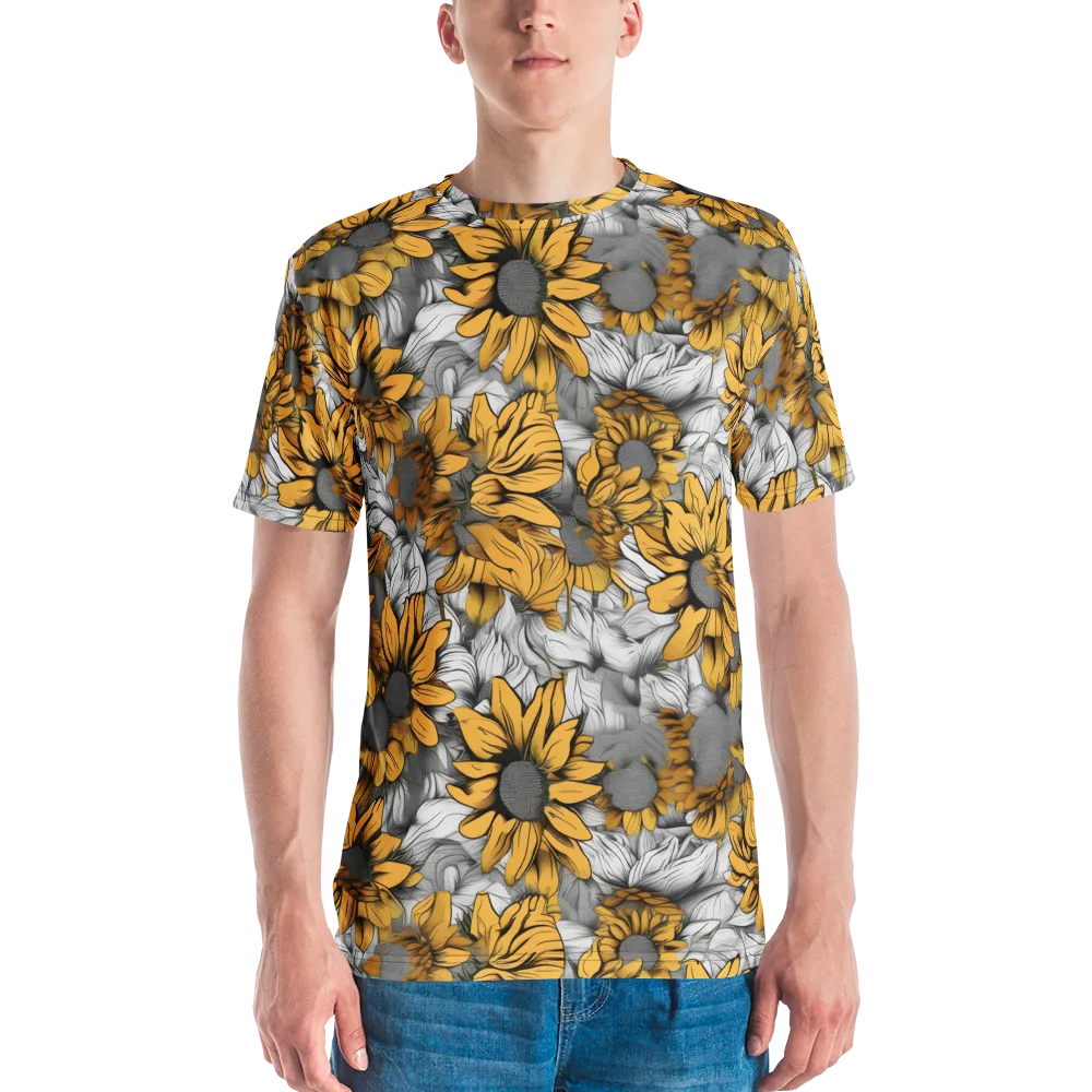 Gilded Garden on Men's Crew Neck T-Shirt — Front
