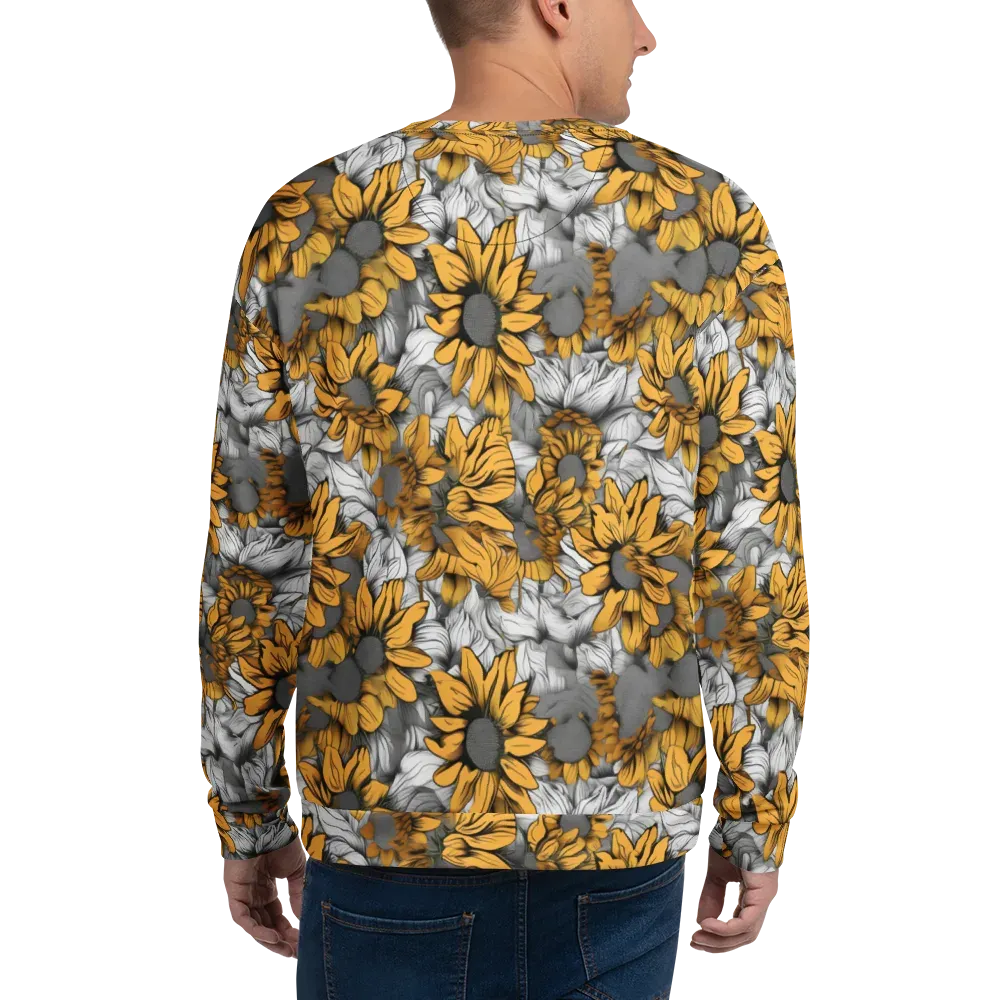 Gilded Garden on Sweatshirt — Back