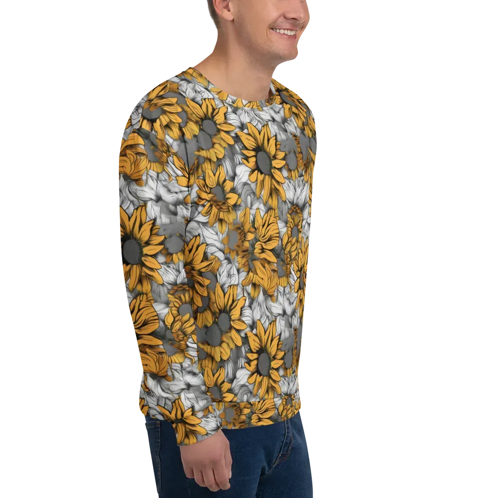 Gilded Garden on Sweatshirt — Right Front