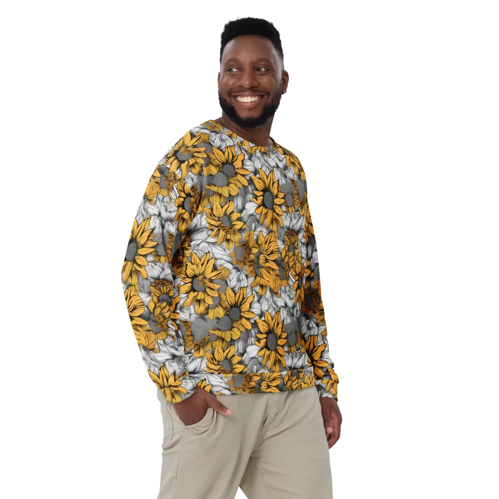 Gilded Garden on Sweatshirt — Front print