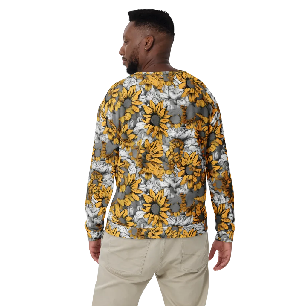 Gilded Garden on Sweatshirt — Back print