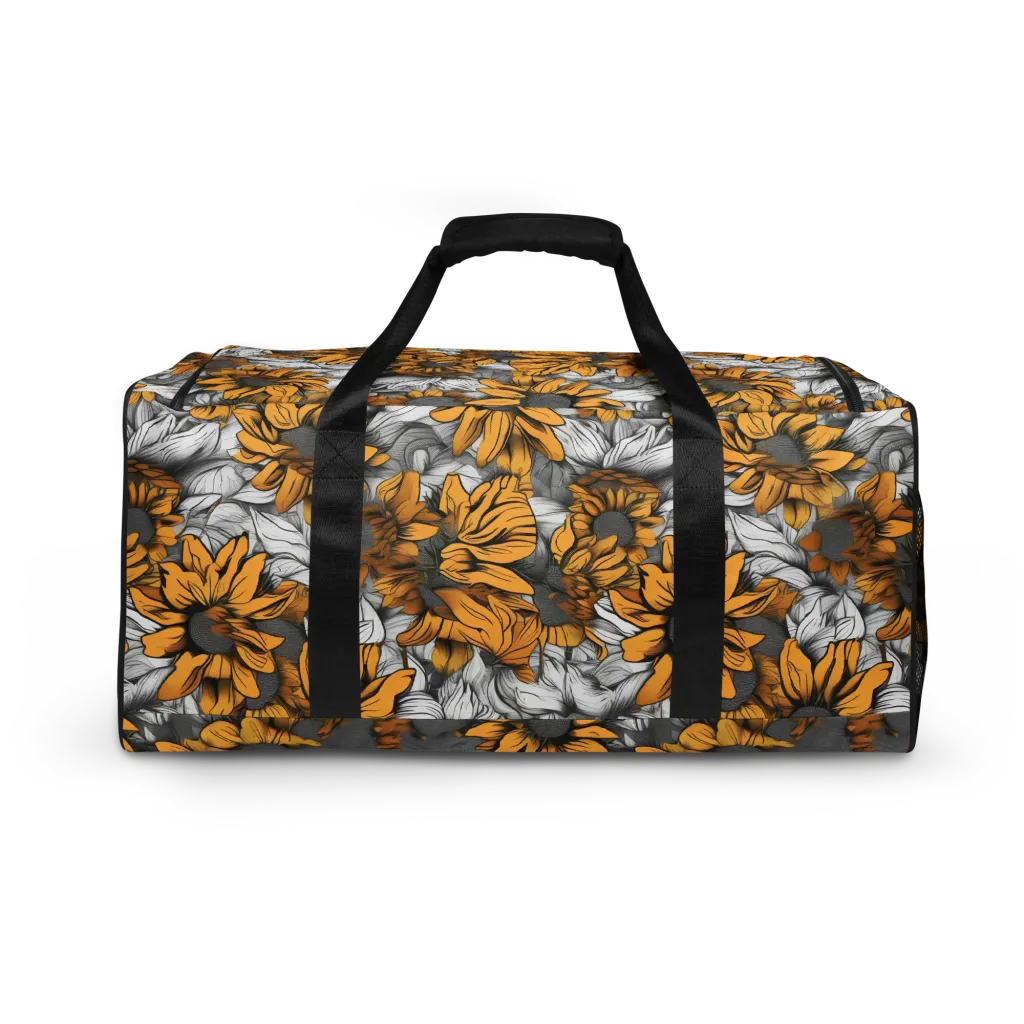 Gilded Garden on Duffle Bag — Back print