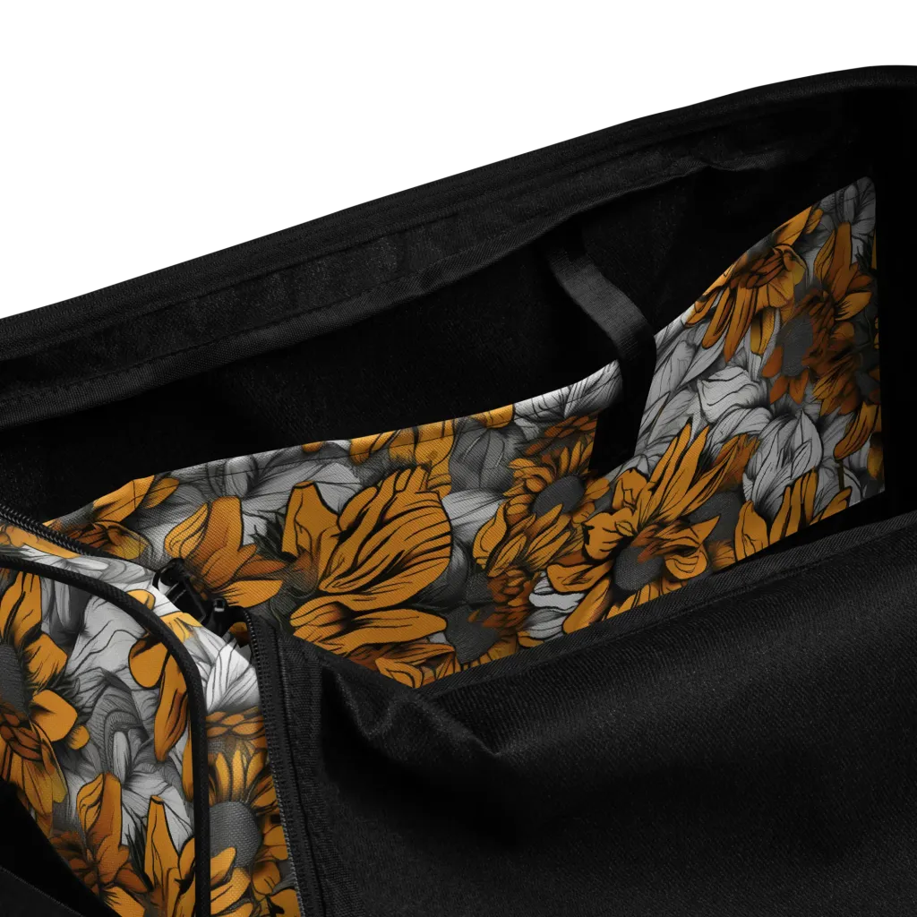 Gilded Garden on Duffle Bag — Product details