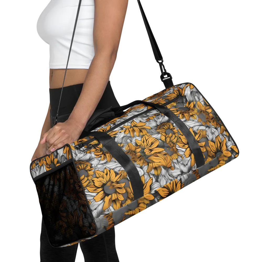Gilded Garden on Duffle Bag — Front