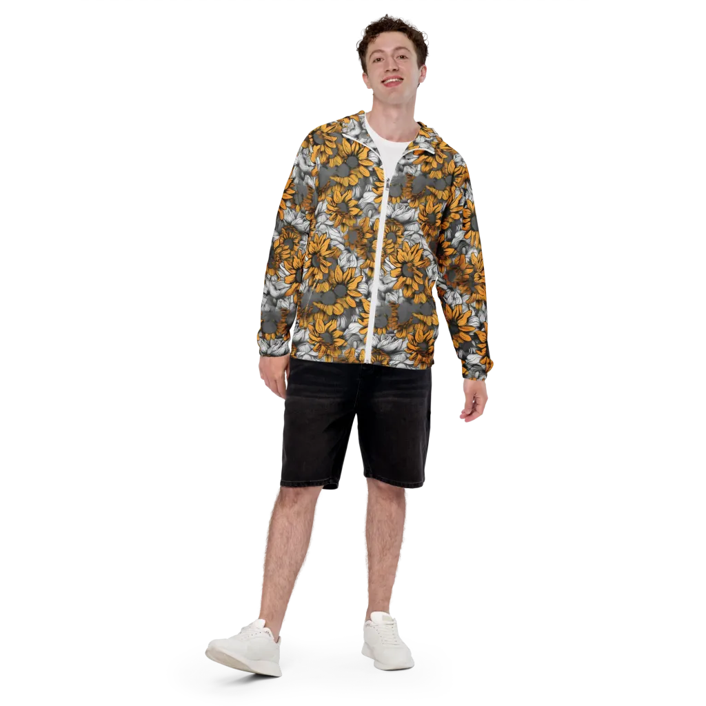 Gilded Garden on Men's Windbreaker — Front print
