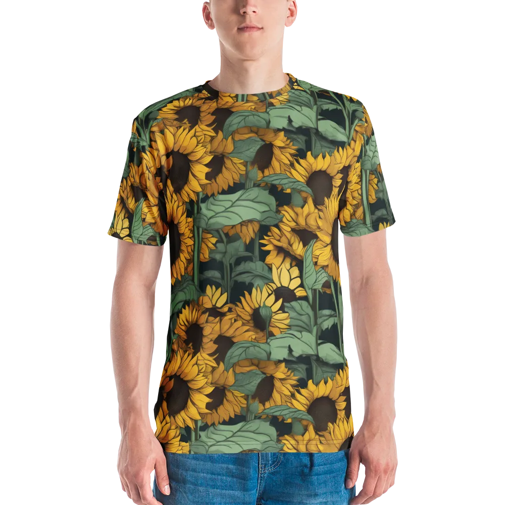 Golden Canopy on Men's Crew Neck T-Shirt — Front