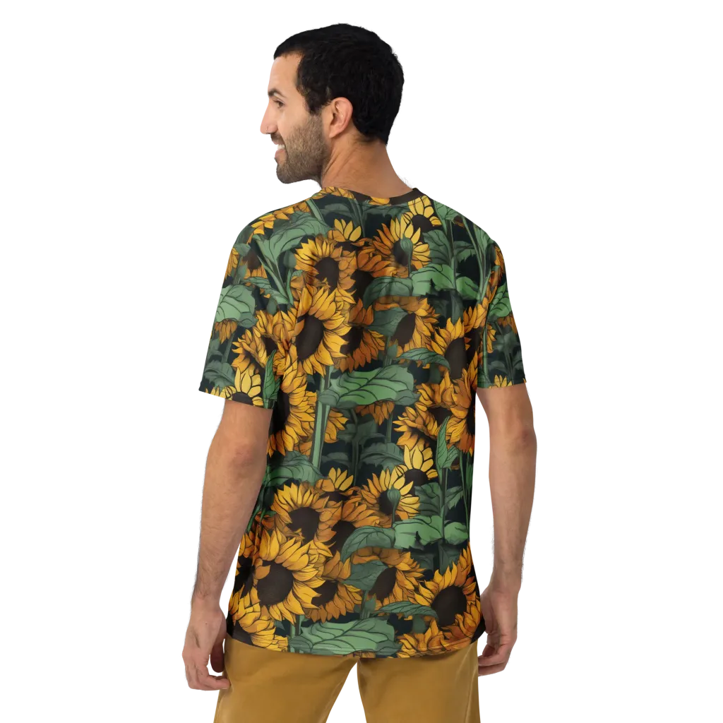 Golden Canopy on Men's Crew Neck T-Shirt — Back print