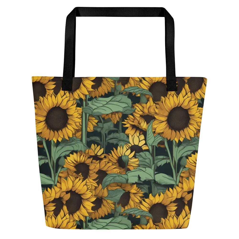 Golden Canopy on Large Tote Bag W/ Pocket — Front