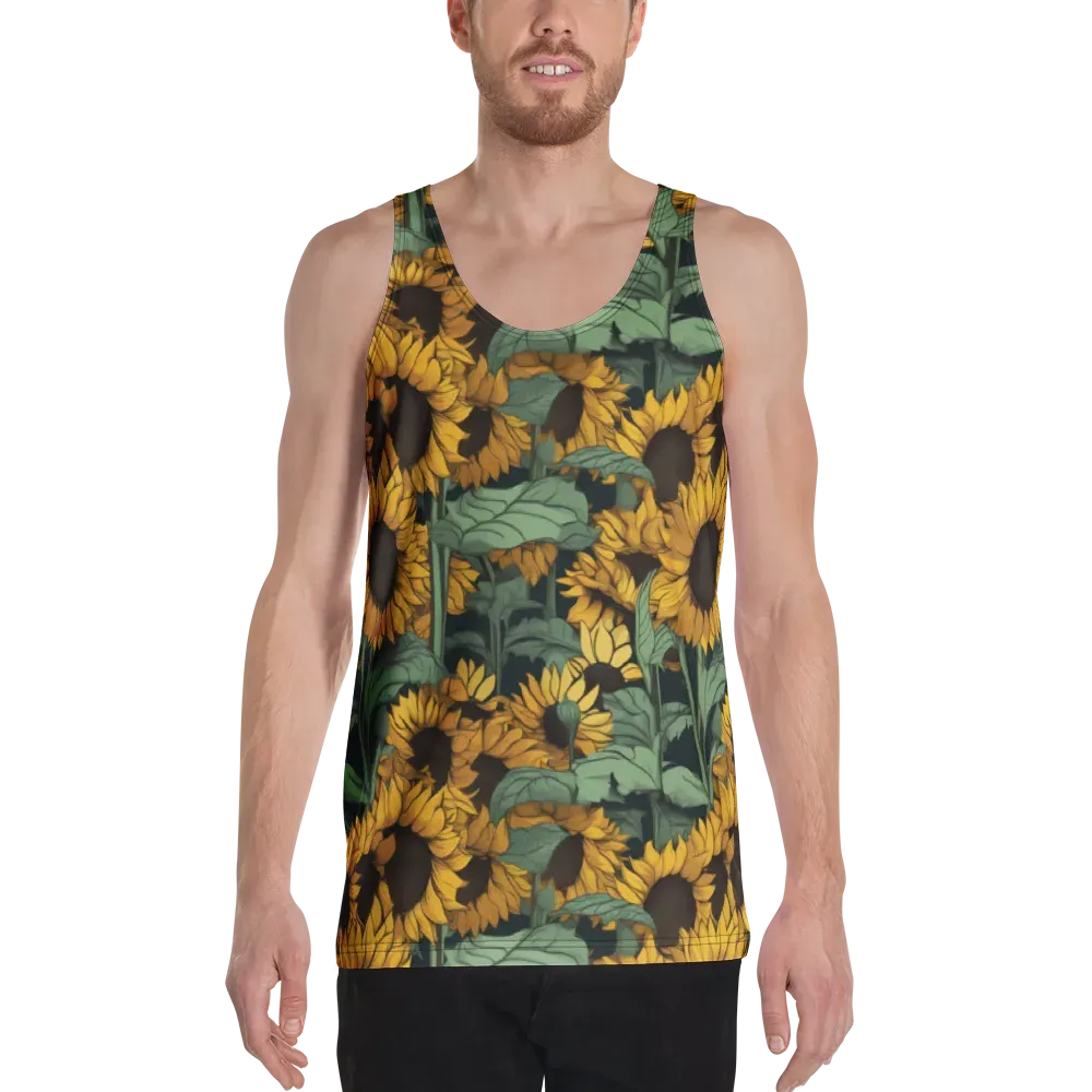 Golden Canopy on Men's Tank Top — Front
