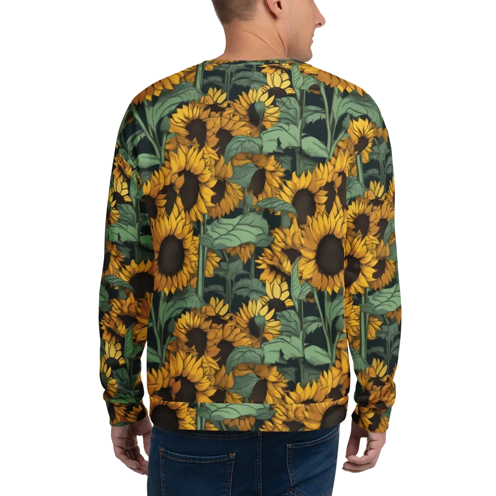 Golden Canopy on Sweatshirt — Back