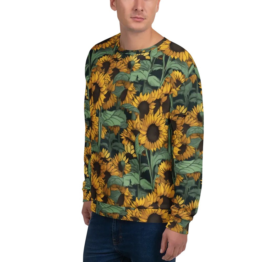 Golden Canopy on Sweatshirt — Left Front