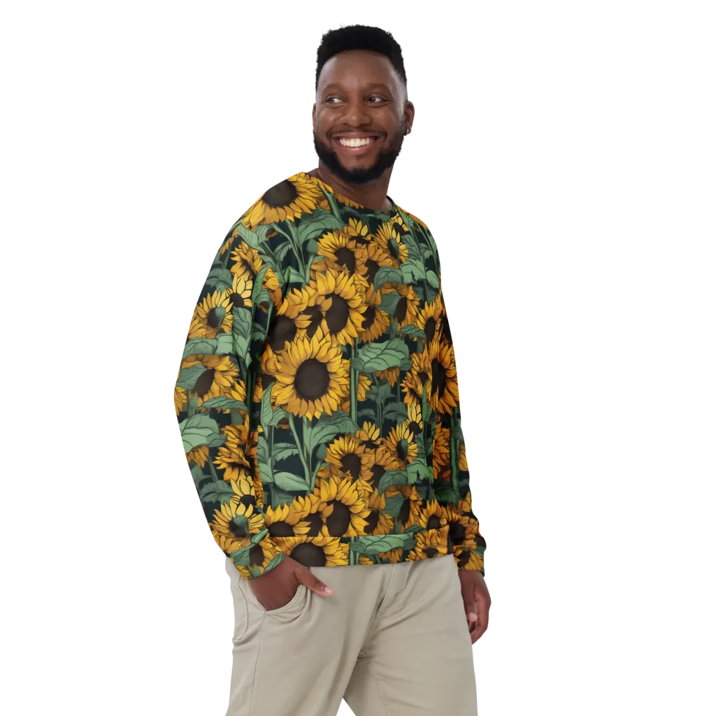 Golden Canopy on Sweatshirt — Front print