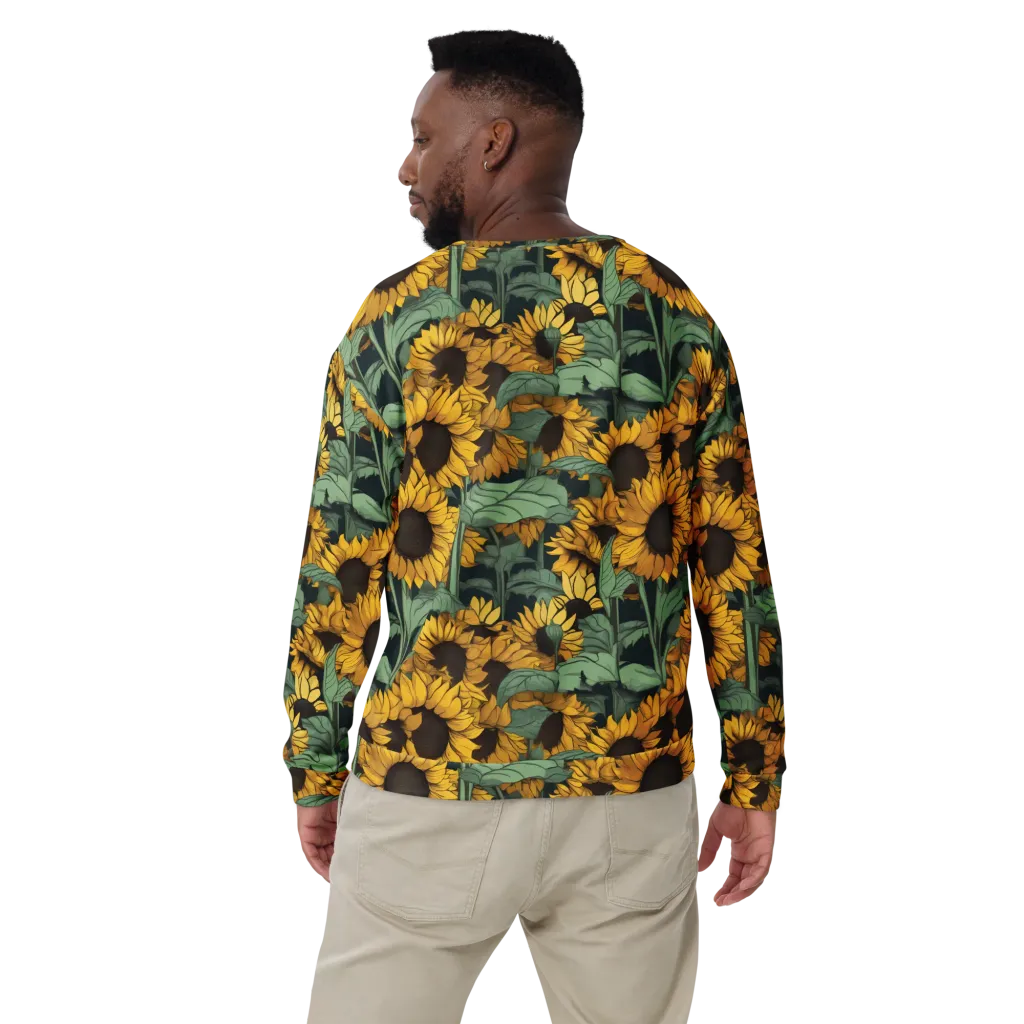 Golden Canopy on Sweatshirt — Back print
