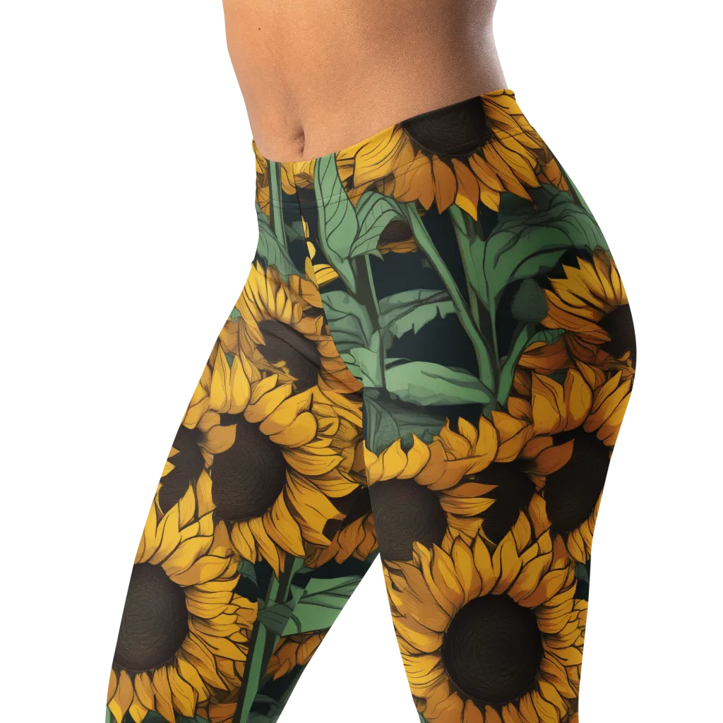 Golden Canopy on Leggings — Print file