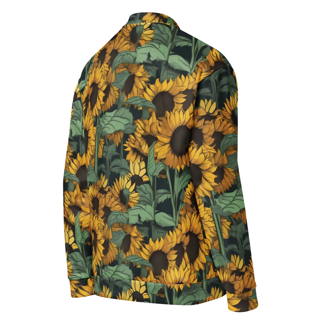 Golden Canopy on Bomber Jacket — Details