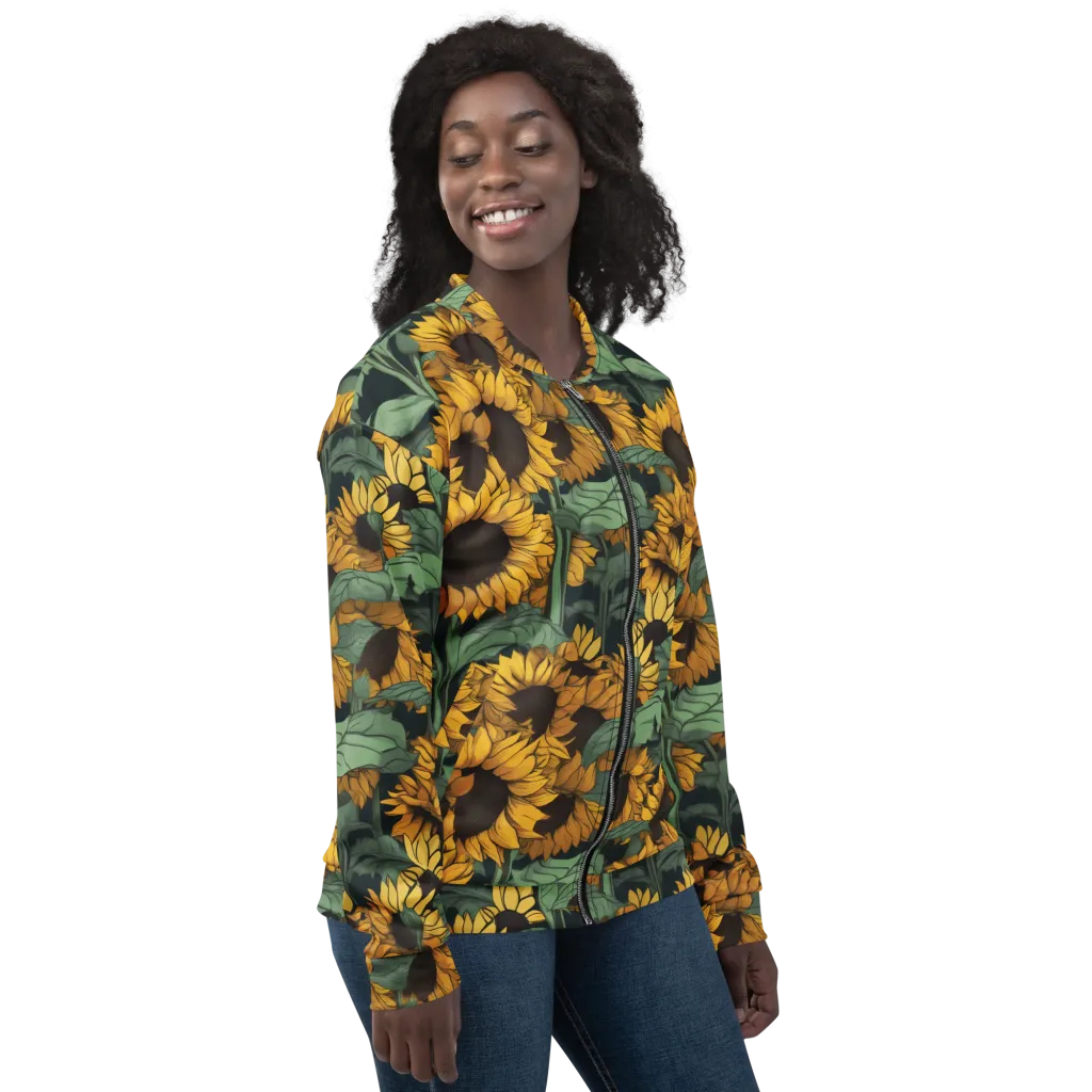 Golden Canopy on Bomber Jacket — Right sleeve