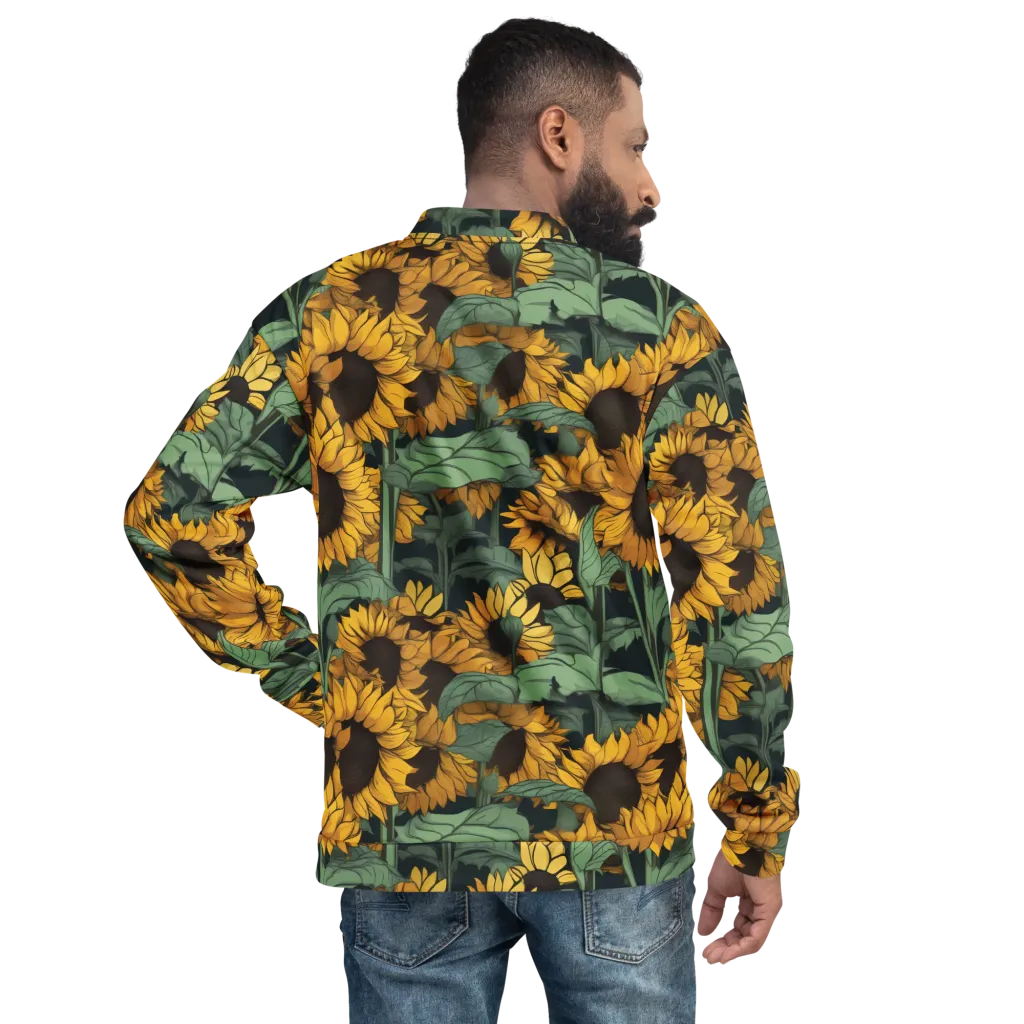 Golden Canopy on Bomber Jacket — Back print