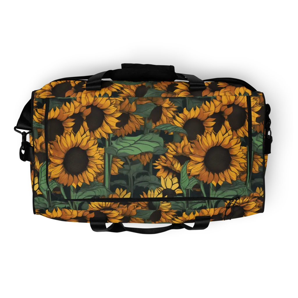 Golden Canopy on Duffle Bag — Top print