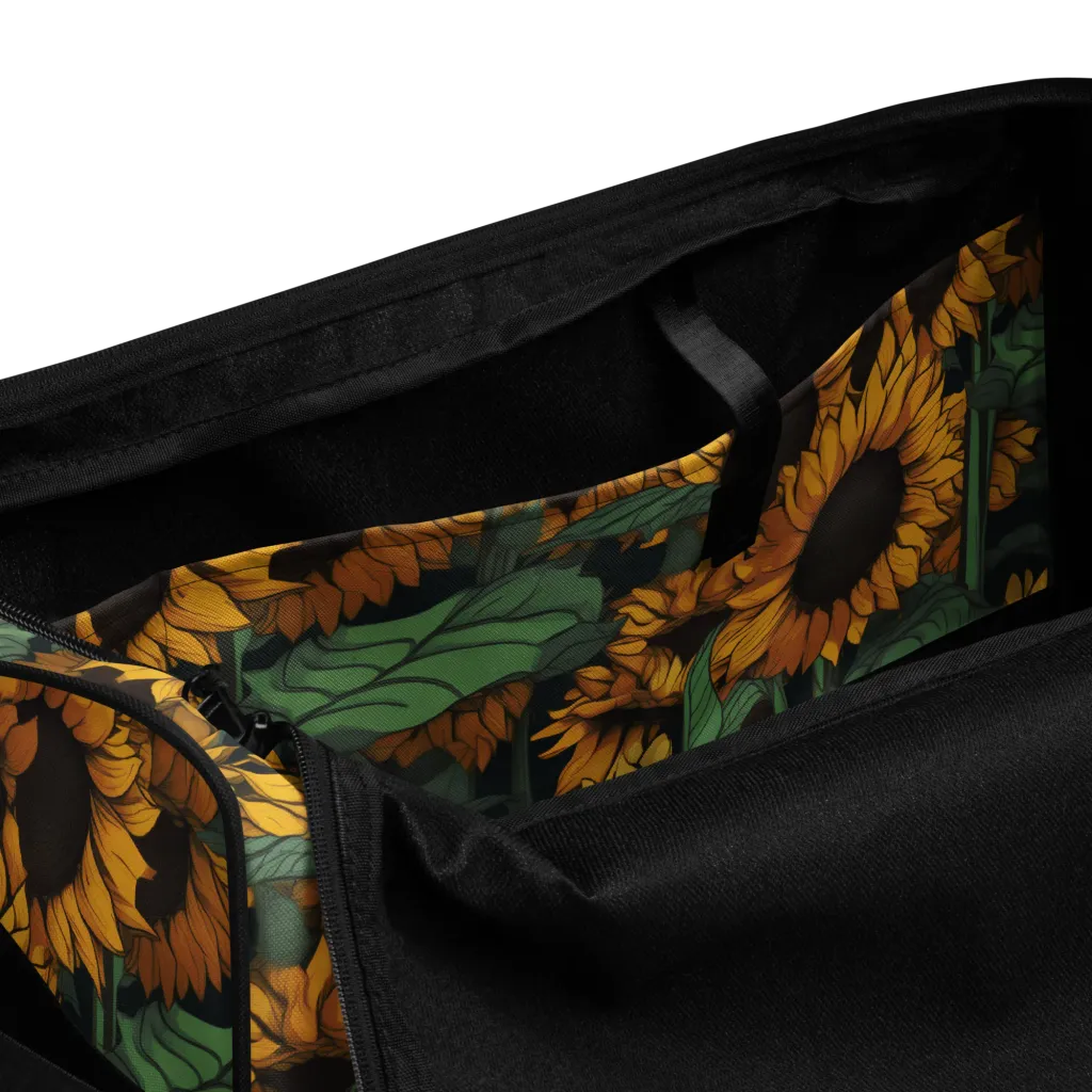 Golden Canopy on Duffle Bag — Product details