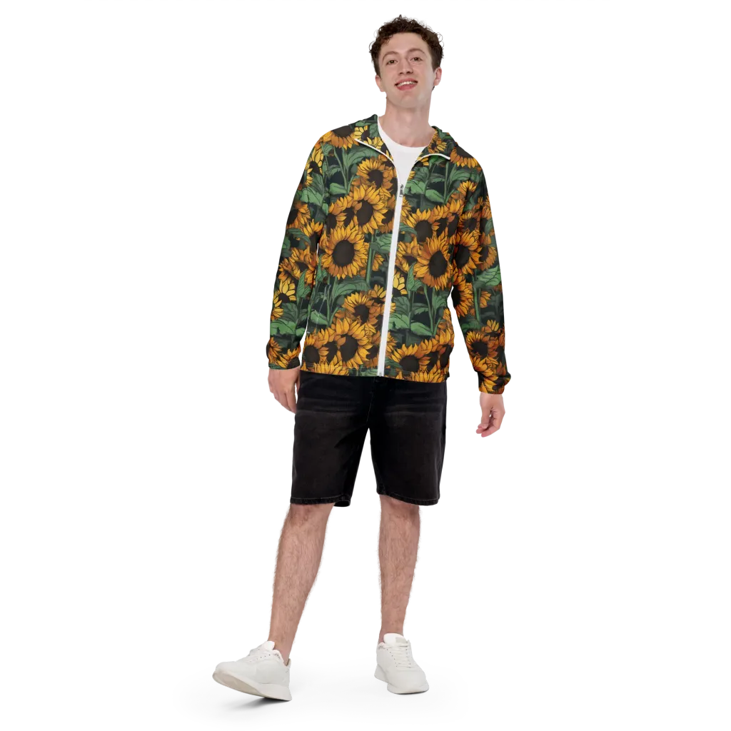 Golden Canopy on Men's Windbreaker — Front print
