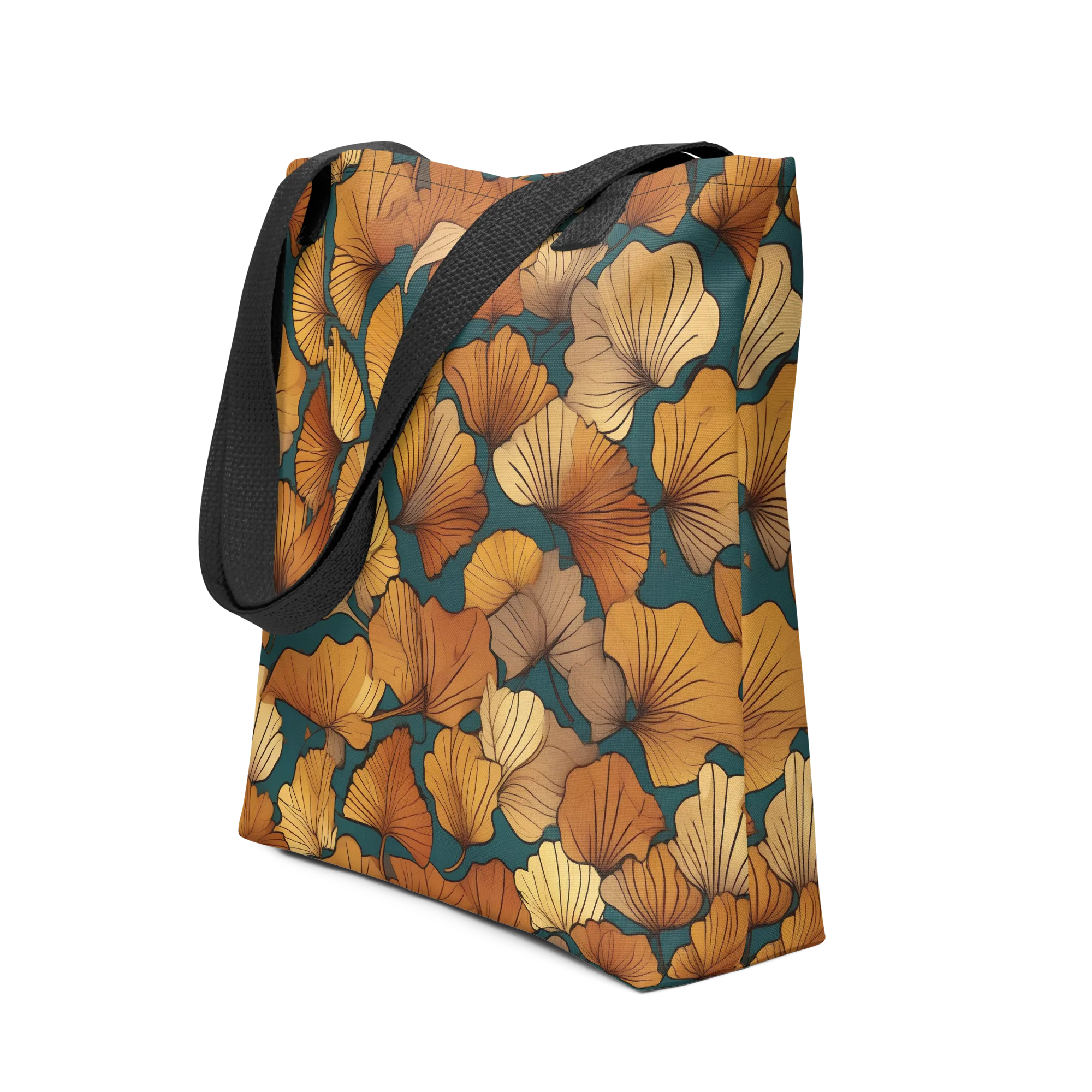 Ginkgo Ember on Tote Bag — Print file