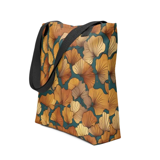 Ginkgo Ember on a Tote Bag