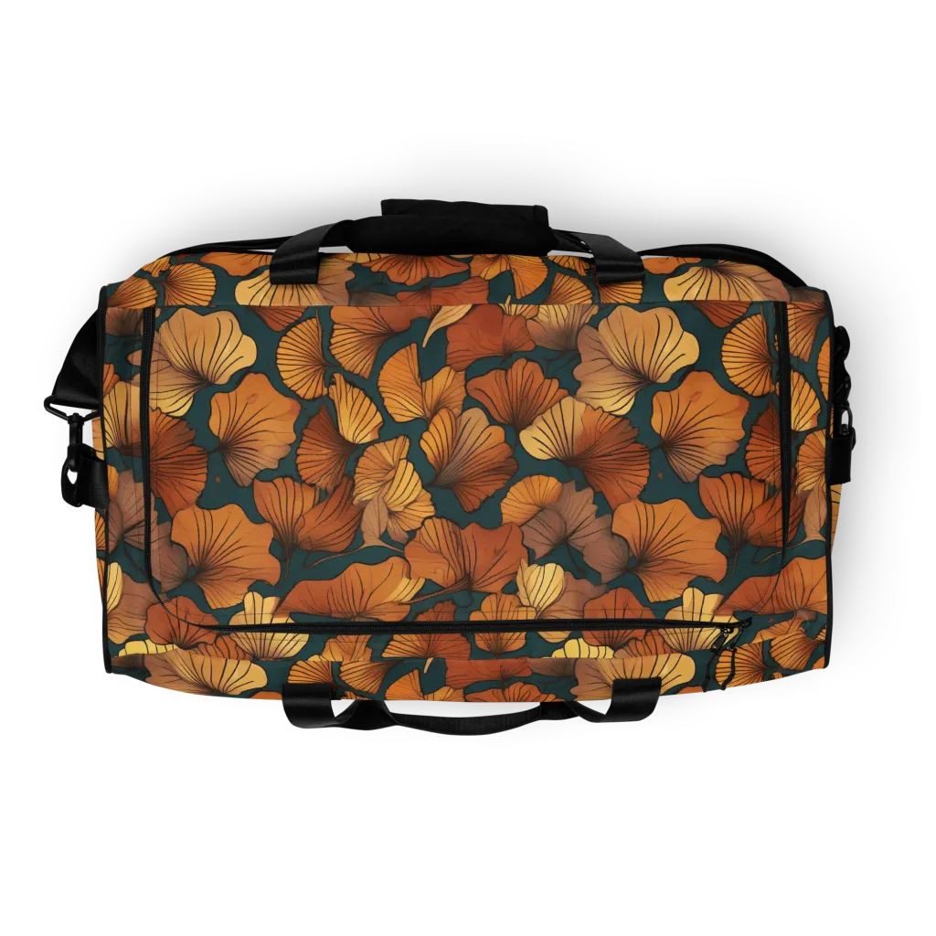 Ginkgo Ember on Duffle Bag — Top print
